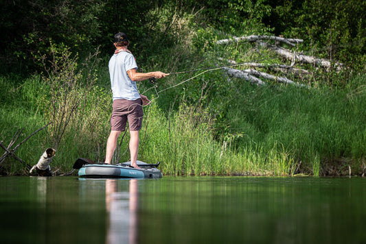 Paddleboard Fly Fishing and Pike Fishing SUP in Canada