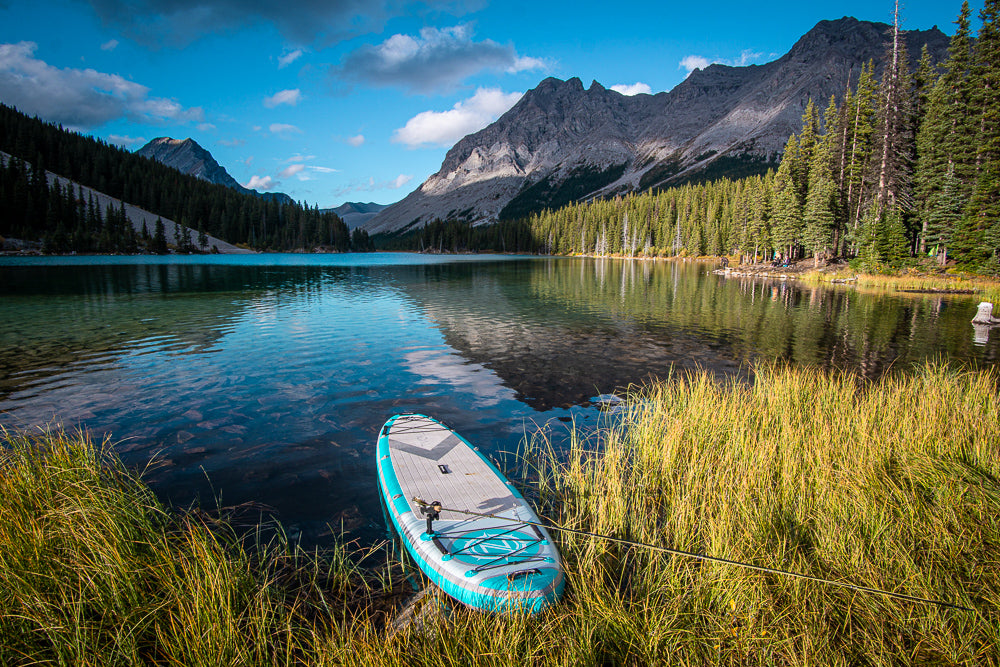 Elbow Lake Paddleboard – Backcountry SUP Fishing in The Rockies!